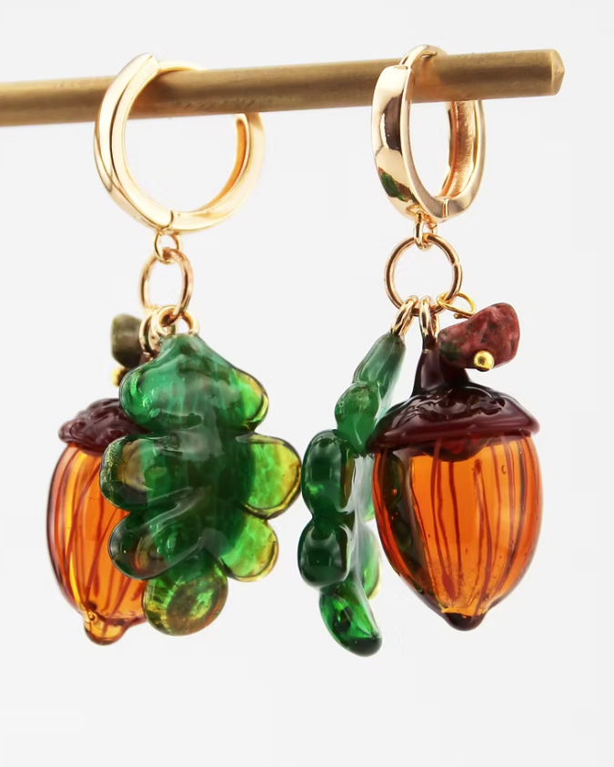 Meşe Palamudu Küpe