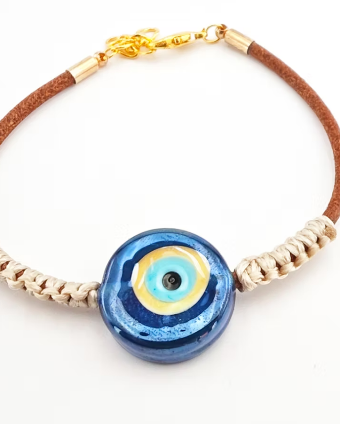 Kem Gözlere Şiş Nazar Boncuğu Bileklik